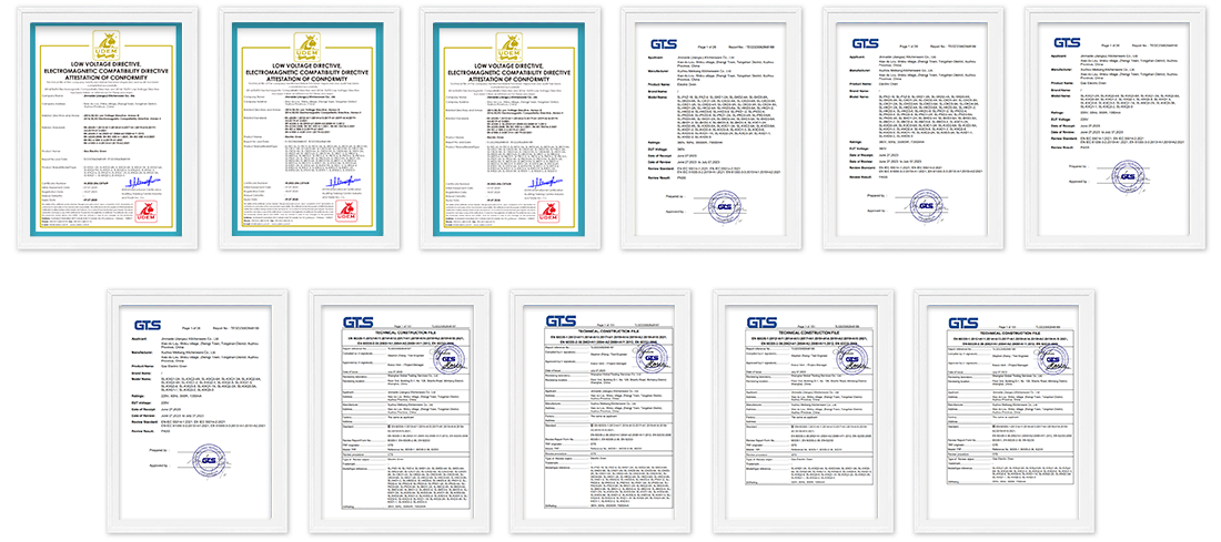 Qualification Certificates Collection