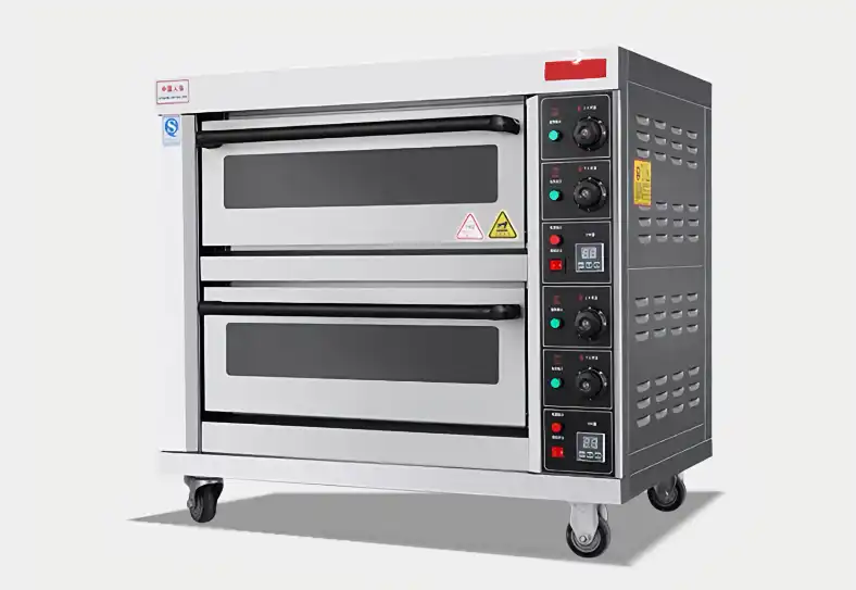 Double Deck Electric Oven Stainless Steel Double Deck Electric Oven Stainless Steel