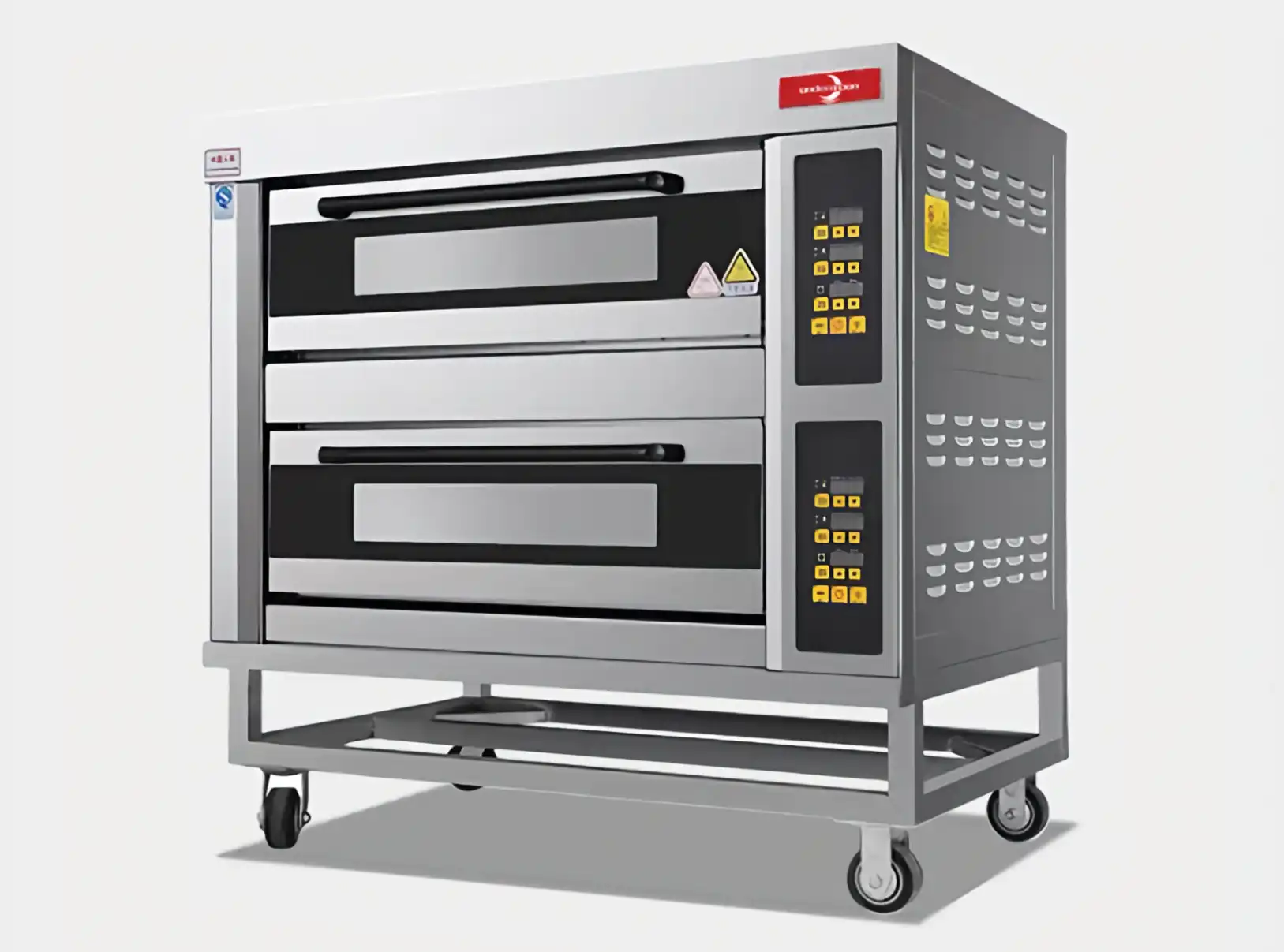 double deck electric baking oven