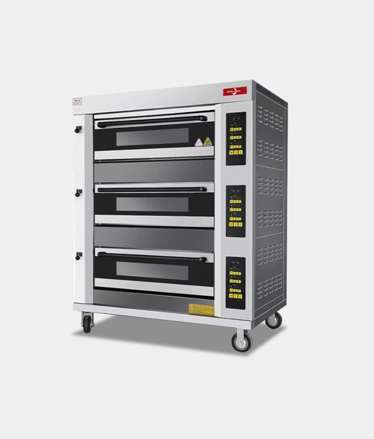 Custom Logo Three Deck Oven